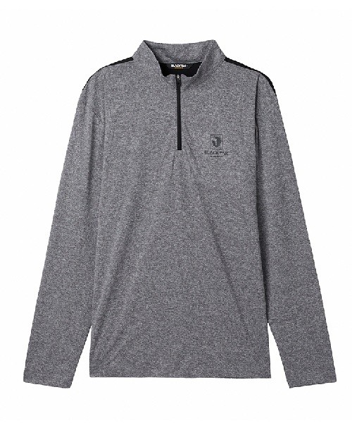 [블랙야크] 워크웨어 반집업 긴팔 티셔츠_블랙 95